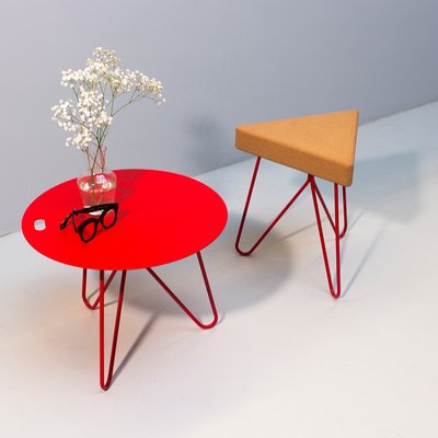 Red center table deals