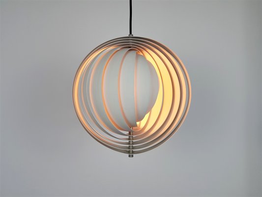 Moon Lamp By Verner Panton For Louis Poulsen 1960s At Pamono Moon Lamp By Verner Panton For Louis