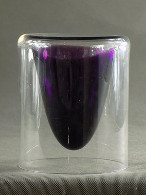 Glass Vase By Tapio Wirkkala For Rosenthal 1960s For Sale At Pamono