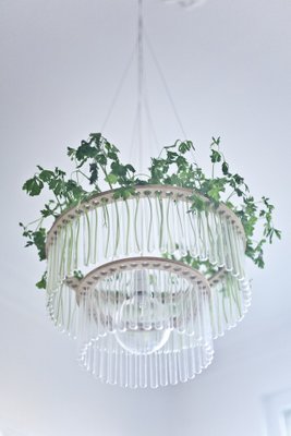 Glass Tube Chandelier: Maria by Gang Design Glass Tube Chandelier: Maria by Gang Design