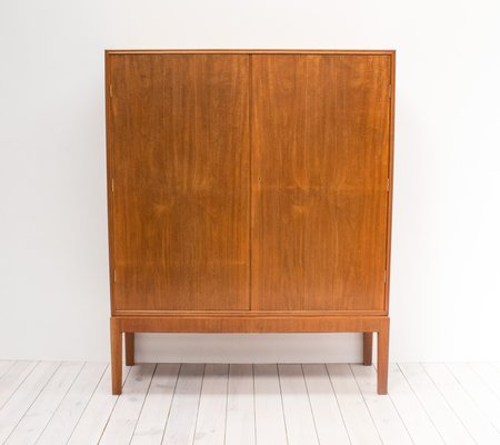 Vintage Mahogany Linen Cabinet By Cb Hansen For Sale At Pamono