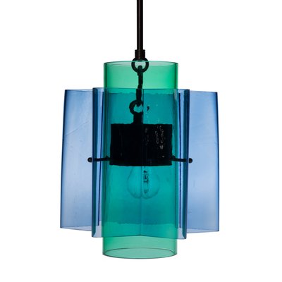 Petrona Star Shaped Pendant Light In Blue And Green Mouthblown Glass By Fred Juul For At Pamono - Star Shaped Pendant Light Petrona Star Shaped Pendant Light In Blue And Green Mouthblown Glass By Fred Juul For At Pamono - Star Shaped Pendant Light