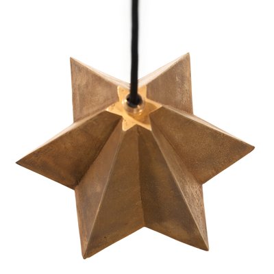 Raffaele Star Shaped Wall Bracket Light In Sand Cast Br By Fred Juul Raffaele Star Shaped Wall Bracket Light In Sand Cast Br By Fred Juul