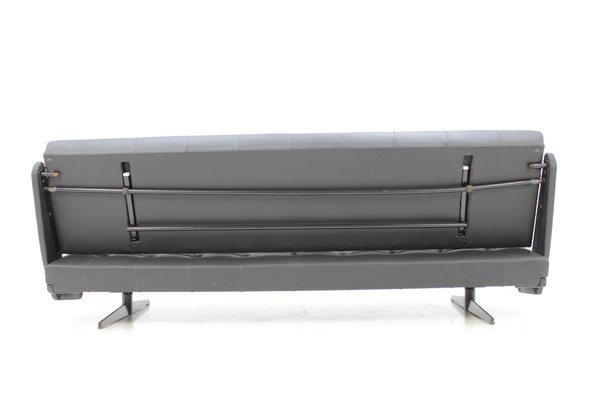 Mid Century Model Hockey Stick Fold Out Sofa 1970s