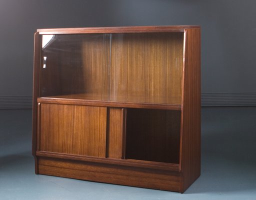 Bookcase With Glass Display From G Plan, G Plan Bookcase Teak