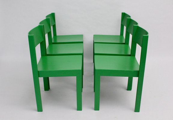 Mid Century Green Modern Dining Room Chairs By Carl Auböck For E A Pollack 1950s Set Of 6 Mid Century Green Modern Dining Room Chairs By Carl Auböck For E A Pollack 1950s Set Of 6