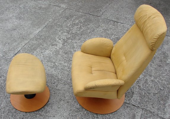 Norwegian Lounge Chair Ottoman From Stordal 1970s For Sale At
