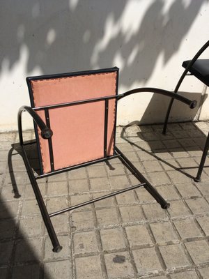 Vintage Postmodern Dining Chairs, Set of 4 for sale at Pamono