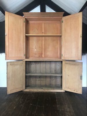 Antique Pine Storage Cabinet For At Pamono Antique Pine Storage Cabinet For