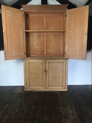Antique Pine Storage Cabinet For Sale At Pamono