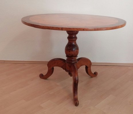Antique Birch Veneer Dining Table For Sale At Pamono