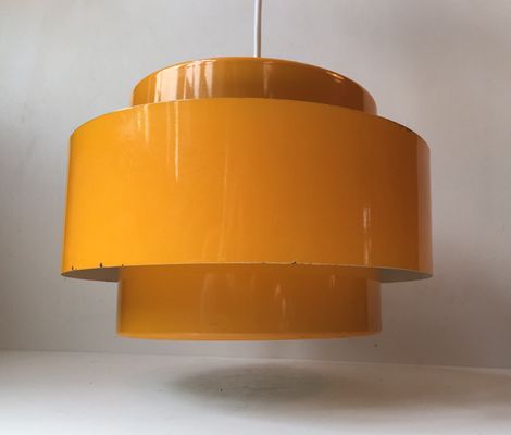 Yellow Juno Pendant Lamp By Jo Hammerborg For Fog Mørup 1960s Yellow Juno Pendant Lamp By Jo Hammerborg For Fog Mørup