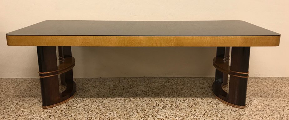 Mesa de comedor italiana vintage, años 40 en venta en Pamono Mesa de comedor italiana vintage, años 40 en venta en Pamono