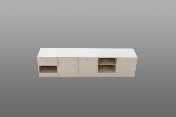 Q Bus Modular Storage System By Cees Braakman For Pastoe 1960s