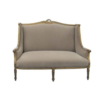 Antique French Marquise Sofa Antique French Marquise Sofa