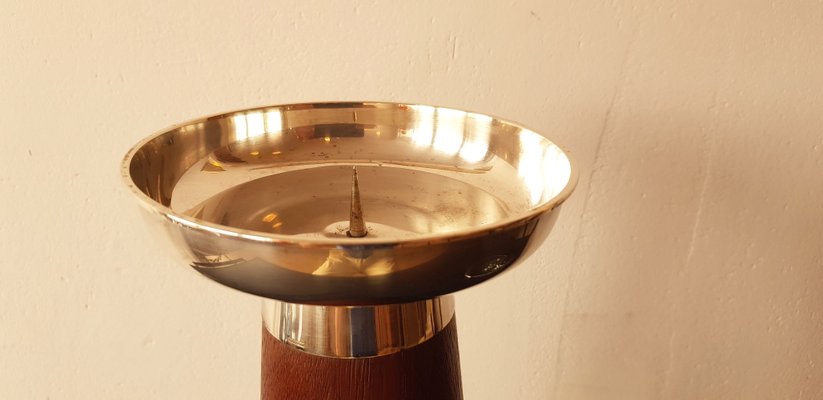 60s ドイツ Brukmann キャンドル立て　ミッドセンチュリー Candleholder from Bruckmann, 1960s for sale at Pamono