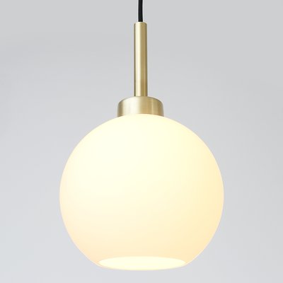 Simple Modern Glass Ball Pendant Lamp From Balance For At Pamono - Coloured Glass Ball Ceiling Light