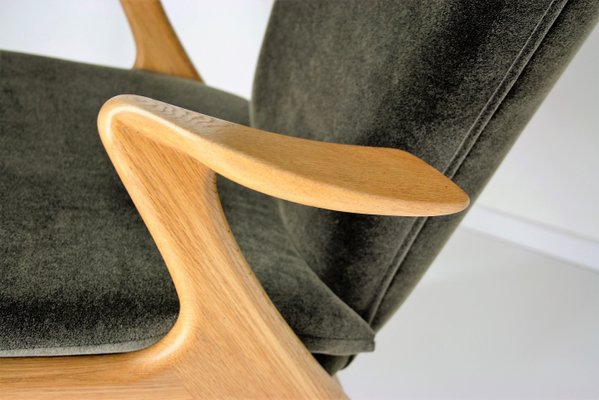 High Back Lounge Chair By Kurt Ostervig 1960s