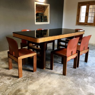 Italian Dining Table by Osvaldo Borsani, 1954 for sale at Pamono