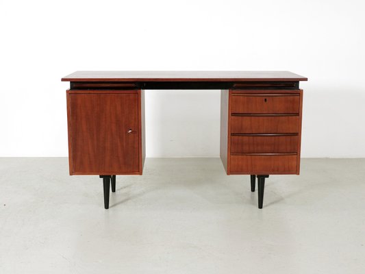 Teak Writing Desk With Extendable Pull Out Shelves 1960s For Teak Writing Desk With Extendable Pull Out Shelves 1960s 1