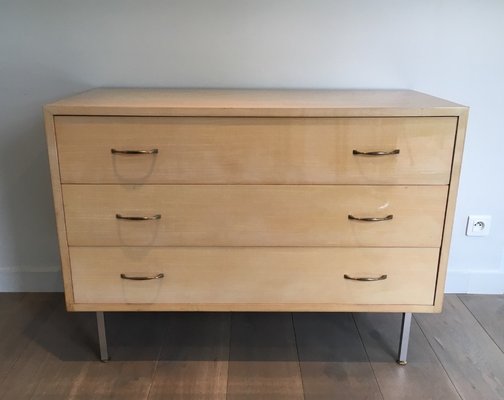 French Chest Of Drawers With Steel Feet 1970s For Sale At Pamono