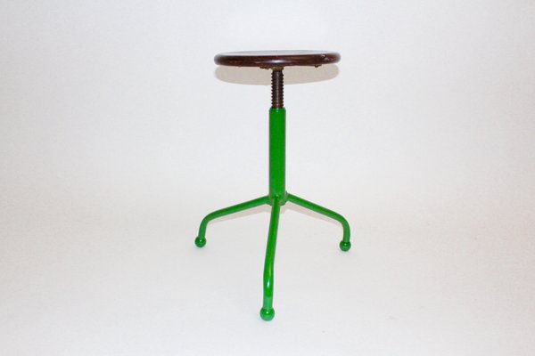 3 Legged Adjustable Industry Stool 1950s For Sale At Pamono
