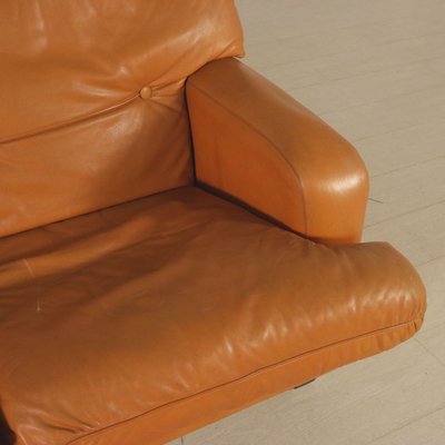 Leather Foam Padding Sofa 1960s For Sale At Pamono