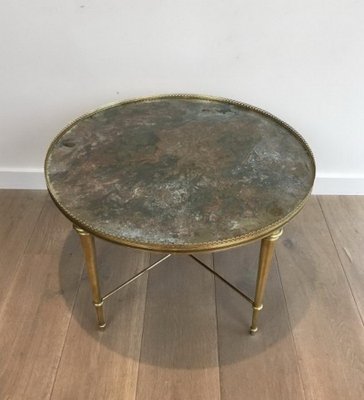 Round French Neoclassical Style Coffee, Round French Table