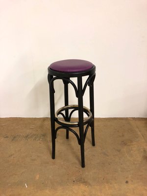 Vintage French Bar Stool 1970s For, 1970 Leather Bar Stools
