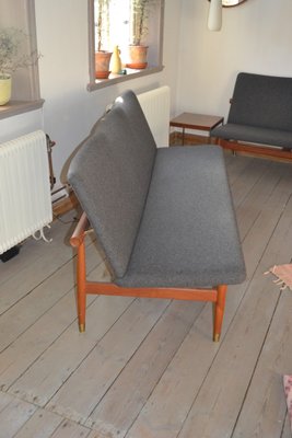 Modell 137 2 Sitzer Sofa 3 Sitzer Set Von Finn Juhl Für France
