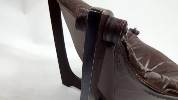 Vintage Luna Lounge Chair by Odd Knutsen for sale at Pamono