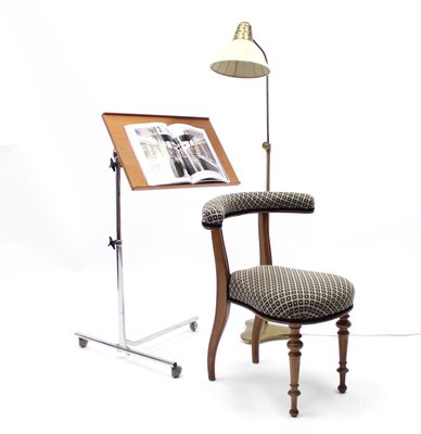 Antique Mahogany Reading Chair For Sale At Pamono