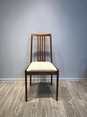 Extendable Round Table With 6 Chairs From Lübke 1960s