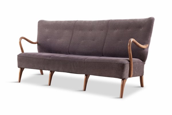 Scandinavian Wingback Sofa 1950s Scandinavian Wingback Sofa 1950s
