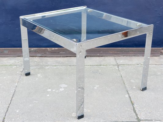 Small Rectangular Gl Chrome Coffee Table By Richard Young For Small Rectangular Gl Chrome Coffee Table By Richard Young For Merrow Ociates