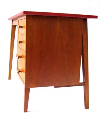 Small Danish Wooden Desk 1950s For Sale At Pamono