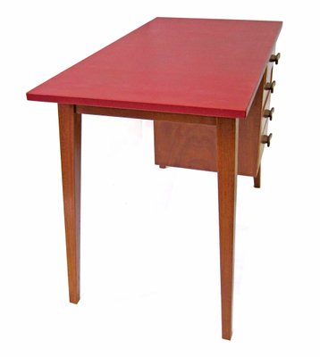Small Danish Wooden Desk 1950s For Sale At Pamono