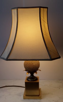 Vintage Pineapple Table Lamp by Maison Jansen for Maison Charles Vintage Pineapple Table Lamp by Maison Jansen for Maison Charles