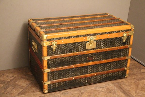 Vintage Steamer Trunk By Goyard 1930s For Sale At Pamono