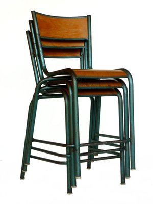 Vintage Industrial Design Chairs, Set of 3 for sale at Pamono