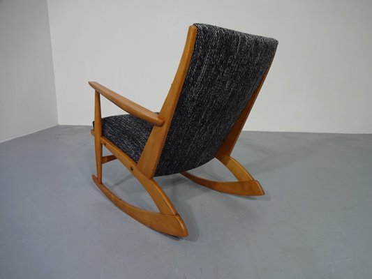 Georg Jensen Danish Modern Rocking Chair By Holger Georg Jensen 1958 