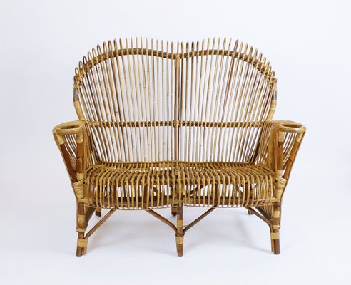 Mid Century Italian Rattan Sofa From Vittorio Bonacina For At Pamono Mid Century Italian Rattan Sofa From, Vintage Rattan Furniture Makers