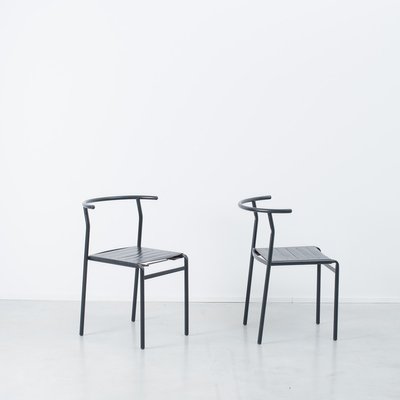 Bistro Stuhle Von Philippe Starck Fur Baleri Italia 1980er 6er Set