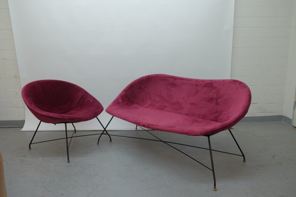 Vintage Sofa Lounge Chair By Augusto Bozzi For Saporiti Italia Vintage Sofa Lounge Chair By Augusto Bozzi For Saporiti Italia 1