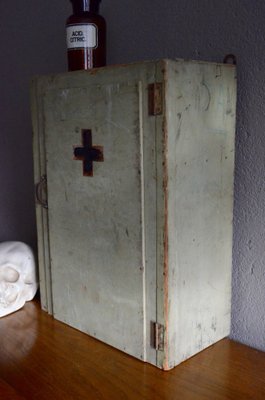 Antique French Medicine Cabinet For Sale At Pamono