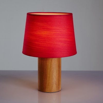 teak lamp base