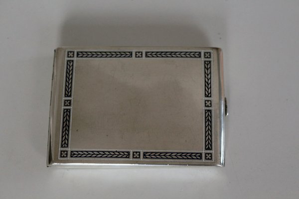 old cigarette boxes for sale Vintage Austrian Silver Cigarette Box