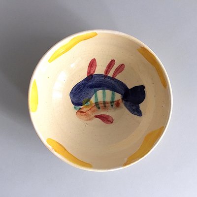Decorative Fish Bowl By Pablo Picasso For Madoura 1947 For Sale