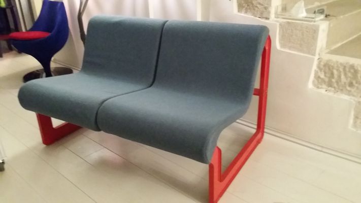 Canapé Vintage Bleu / Gris de Artifort en vente sur Pamono Canapé Vintage Bleu / Gris de Artifort en vente sur Pamono