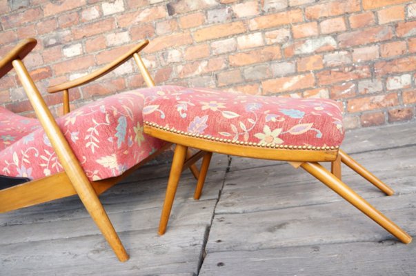 Adjustable lounge chair and ottoman sale